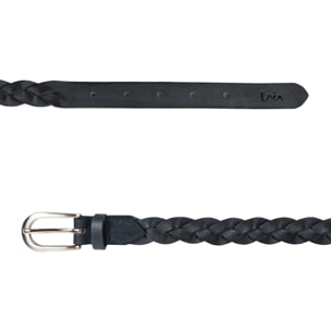 Cinturon Lois De Piel Negro 90