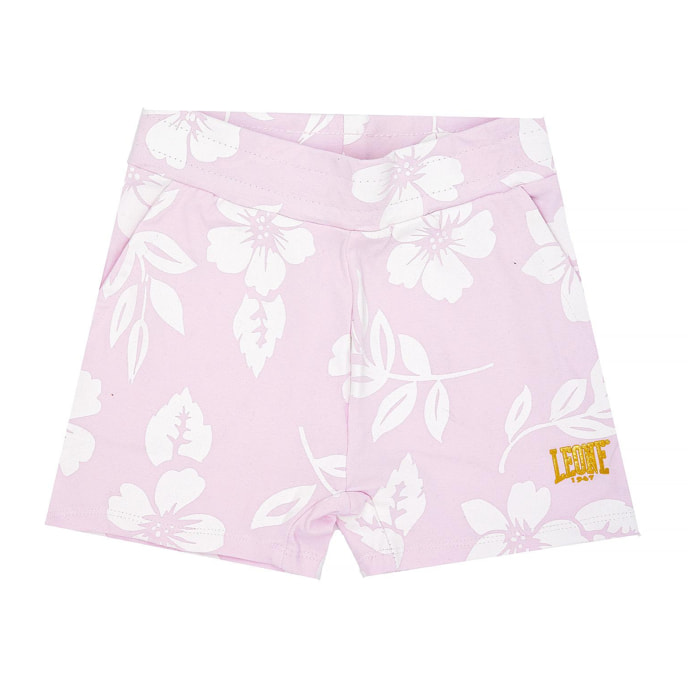 Pantaloncini floreali da bambina Chic Boxing