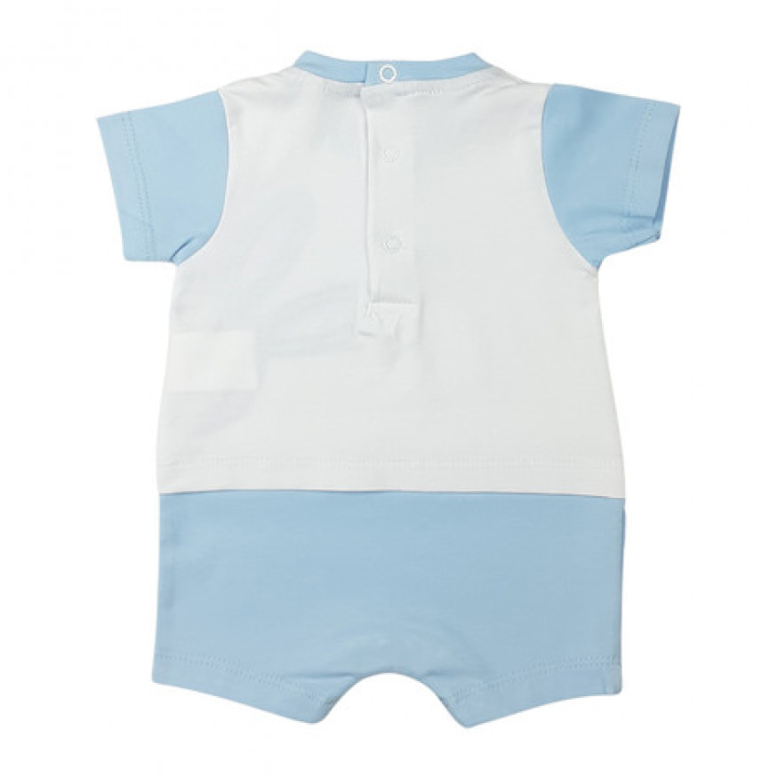 PAGLIACCETTO BICOLORE BIANCO AZZURRO RABBIT