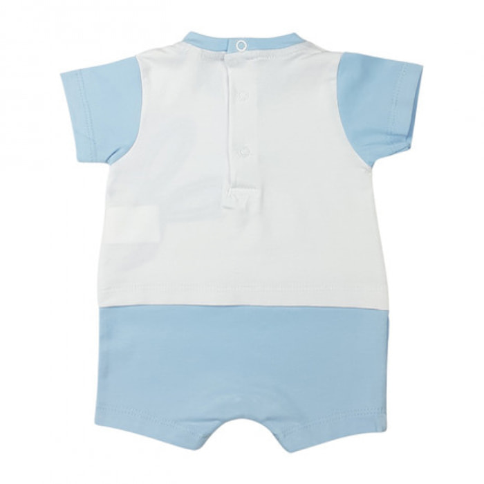 PAGLIACCETTO BICOLORE BIANCO AZZURRO RABBIT