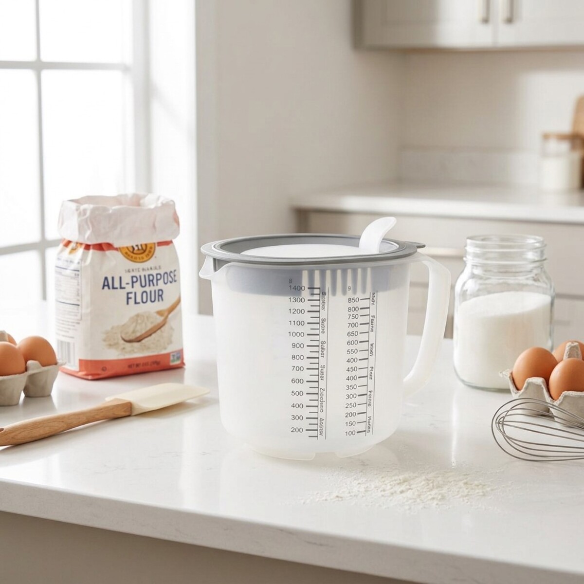 Verre mélangeur et doseur en plastique de 1,4 litre Dr.Oetker