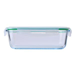 Set de 3 herméticos redondo 620ml + rectangular 1l + rectangular 1,5l Benetton