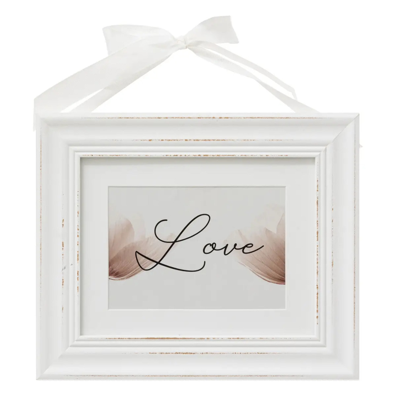 Cadre photo "Ruban" bois 17x12cm