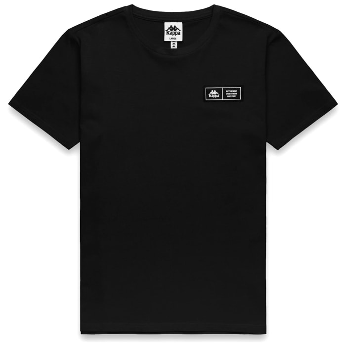 Kappa - T-Shirts & Top Uomo Nero - Authentic Nurias