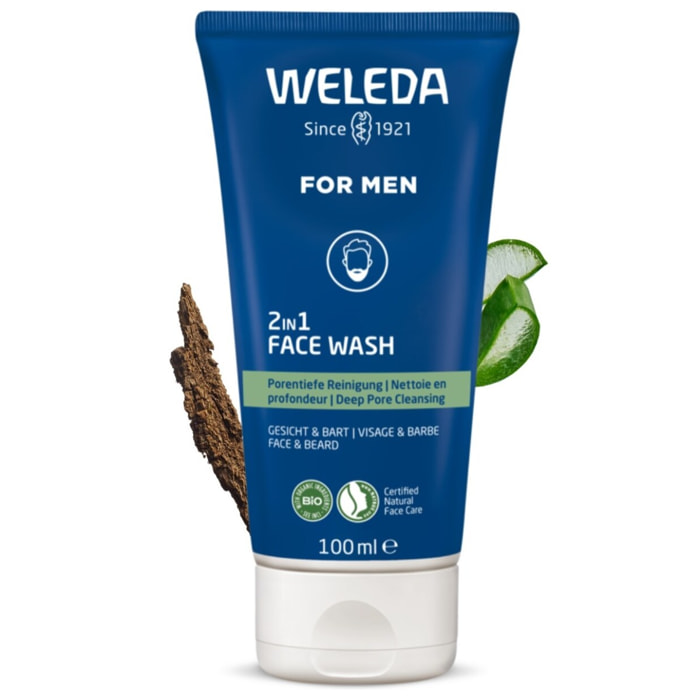 WELEDA -  Gel nettoyant visage 2in1 100ml