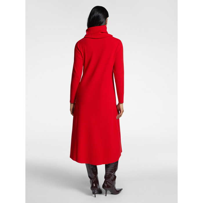 Elena Mirò - Abito in maglia - Rosso