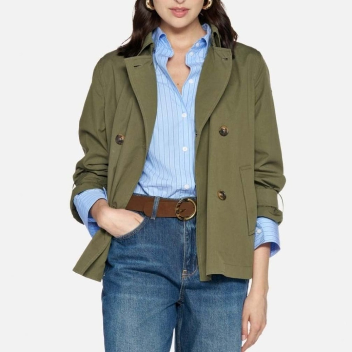 Chaqueta Mujer de la marca GEOX  modelo W LAMPEDUSA CABANNE VERDE