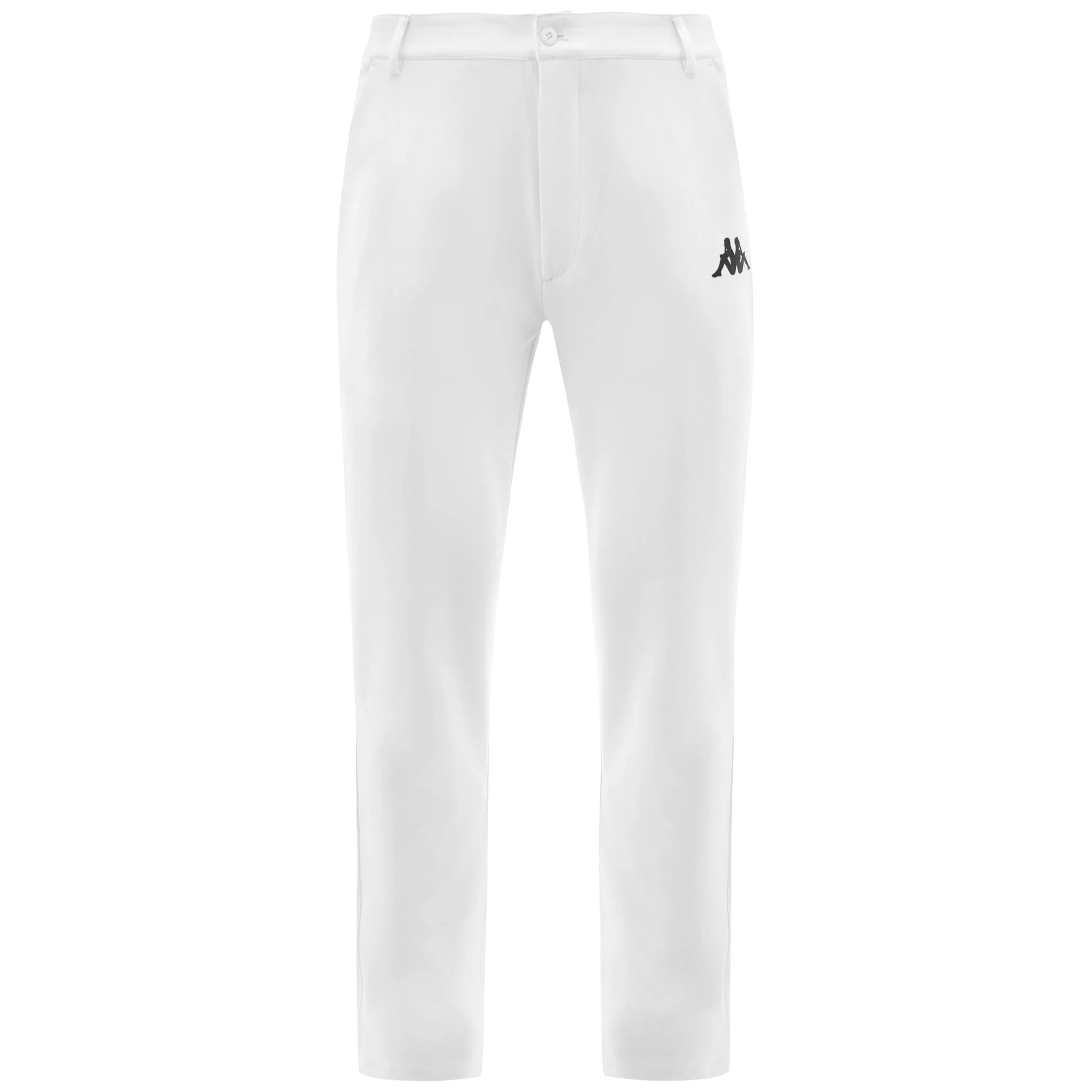 Kappa - Pantaloni Uomo Bianco - SUVIR