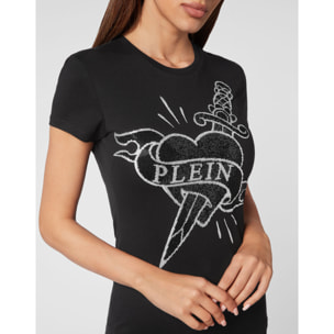 PHILIPP PLEIN T-Shirt Round Neck LOVE