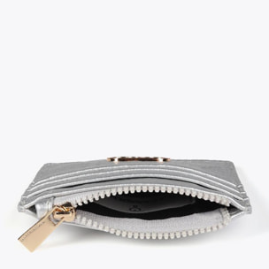 Portatessere monogramma a rombi