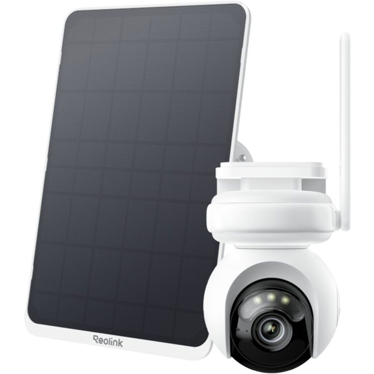 Caméra de surveillance REOLINK B660 + panneau solaire Blanc