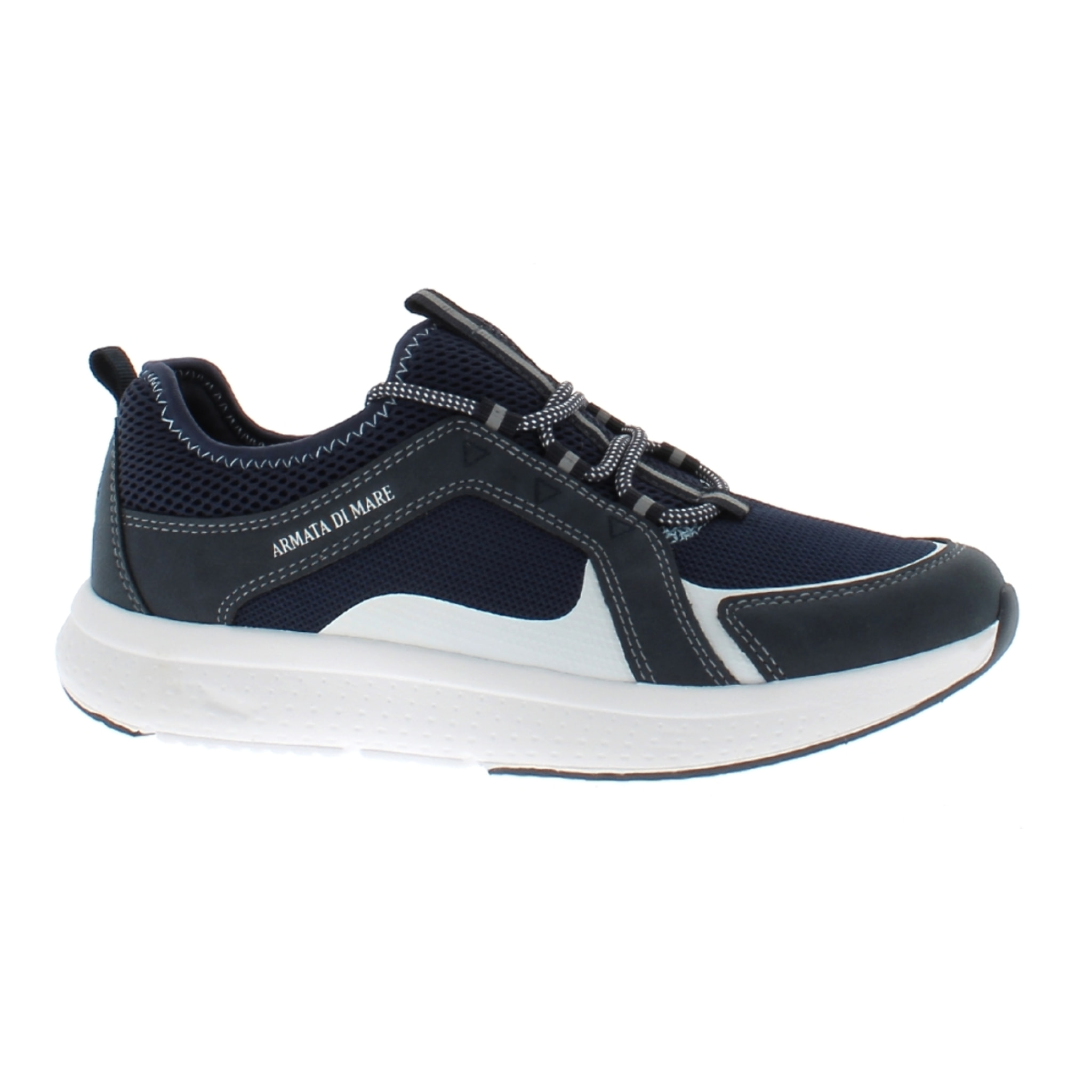 Armata di Mare Scarpe Uomo Sneakers Casual con Soletta Rimovibile in Memory Foam AMU S24L503 Navy
