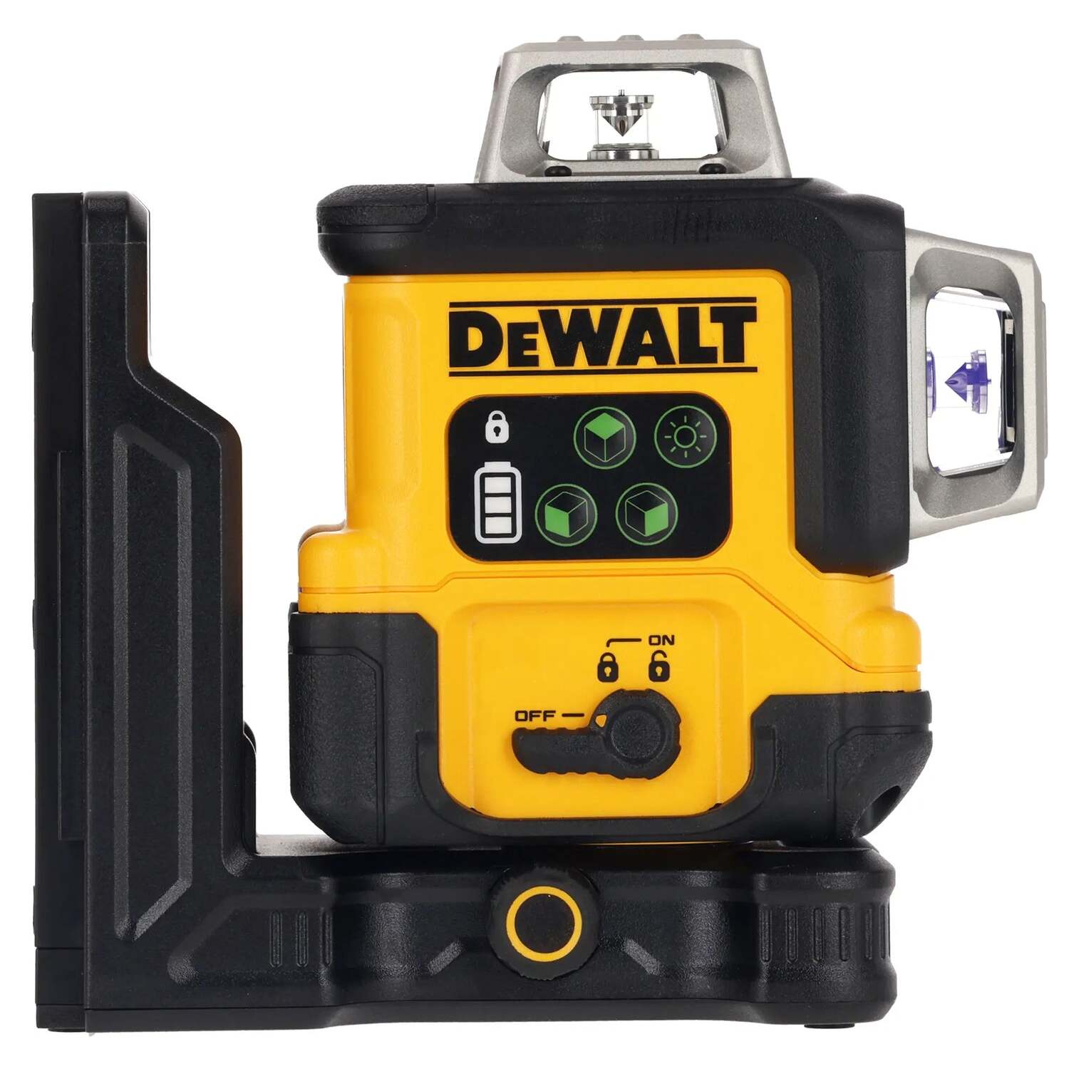 Niveau laser 3 lignes faisceau vert - DEWALT - étui de transport - DCLE14361GB-XJ