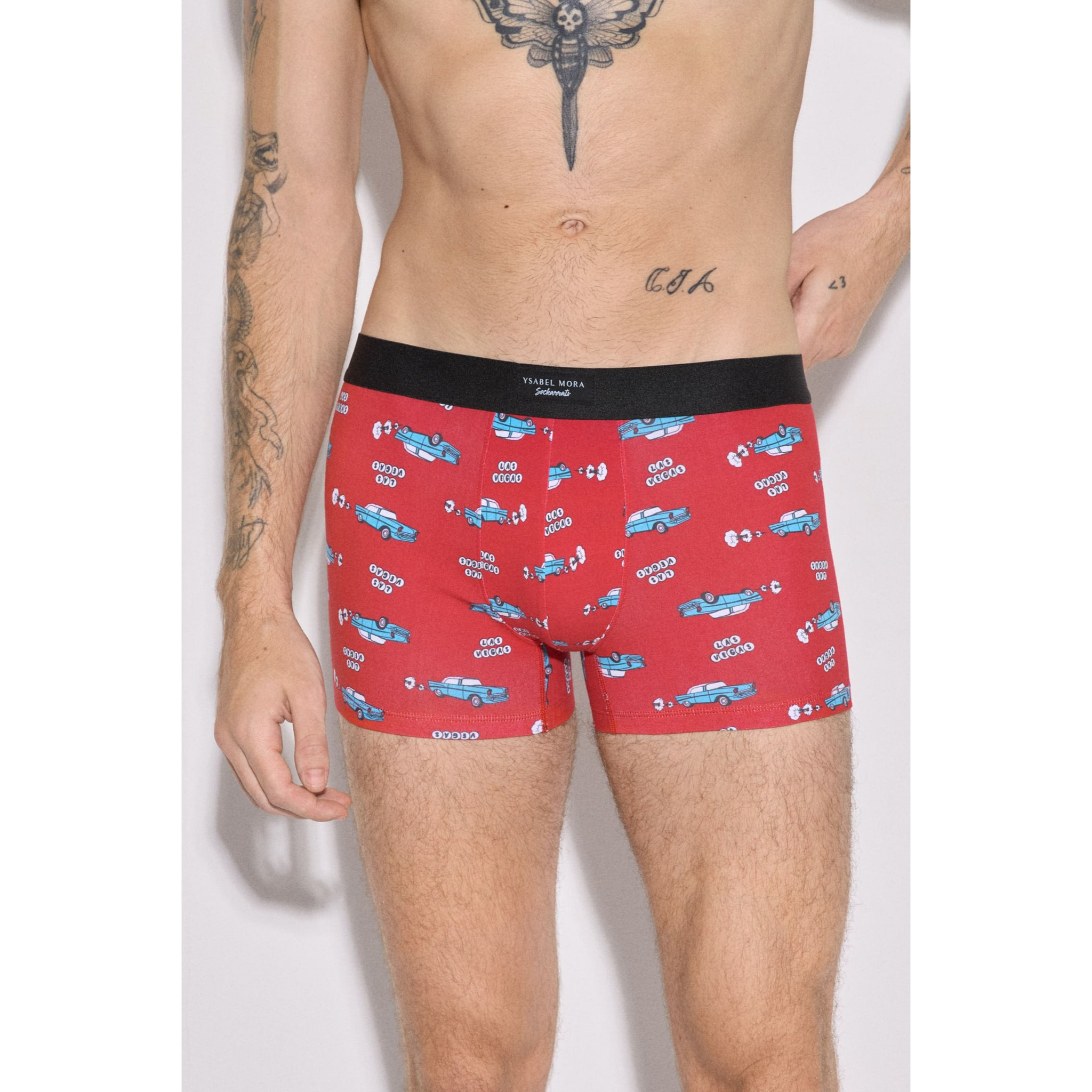 Confezione da 2 boxer Sockarrats con stampa segnaletica