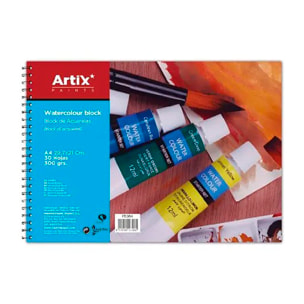 PACK 12 UDS BLOCCO ACQUERELLO A4 30 FOGLI