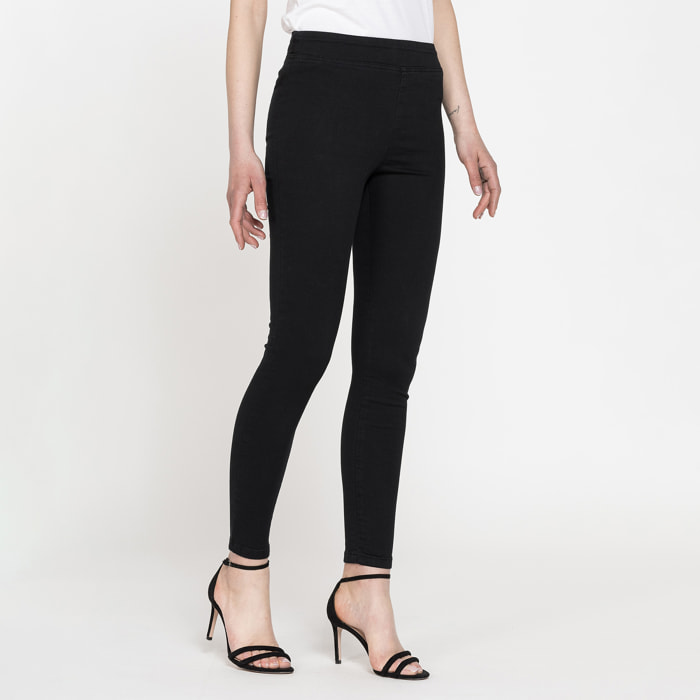 LEGG-JEANS EFFETTO PERFETTO IN GABARDINA SUPER STRETCH 9,3OZ