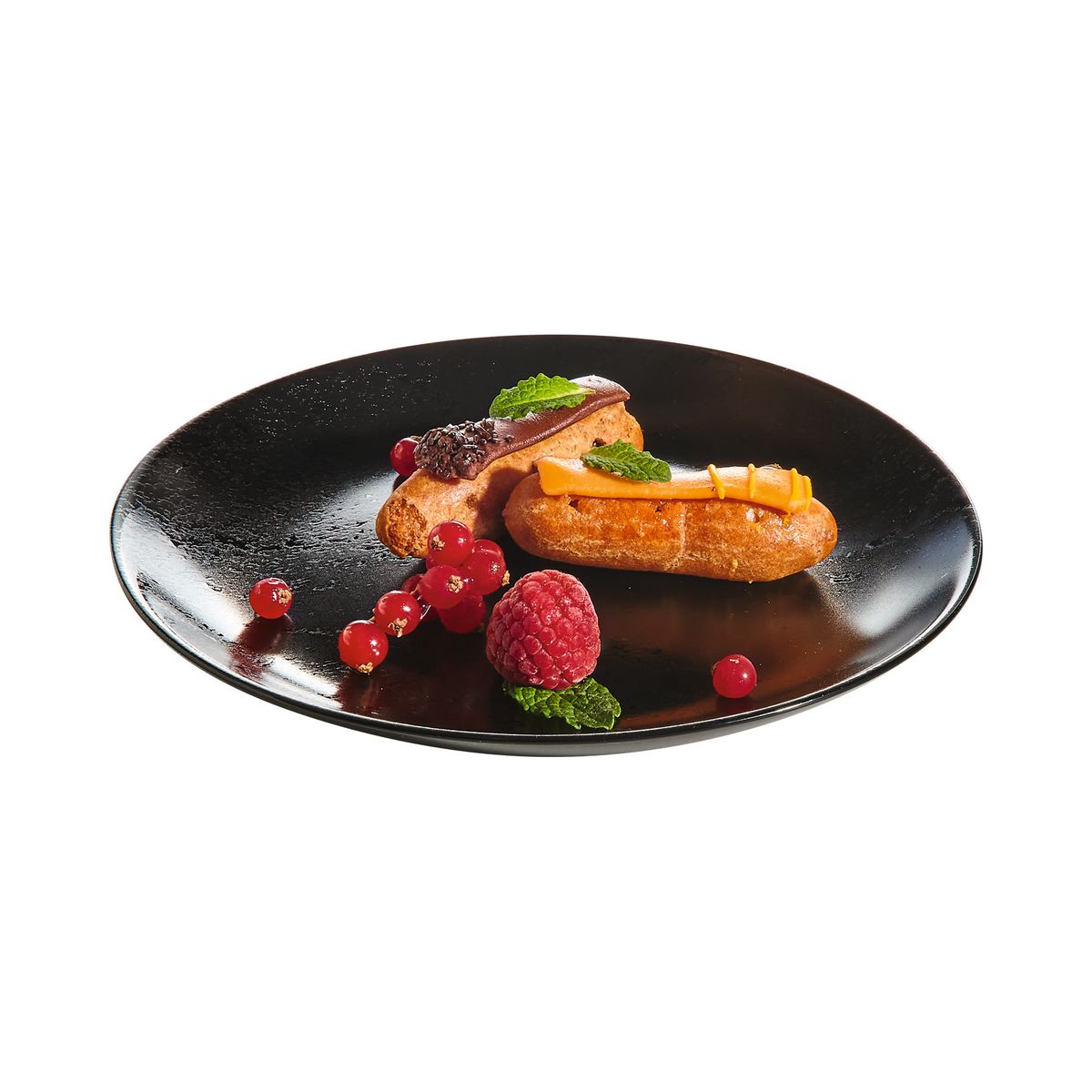 Assiette à dessert noire 19 cm Diana - Luminarc