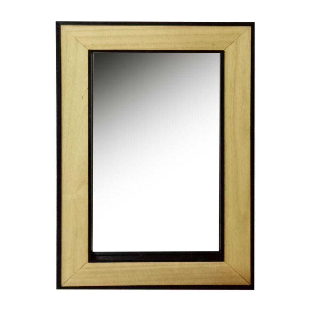 Specchio in legno Budapest rettangolare cm40x60x1,5