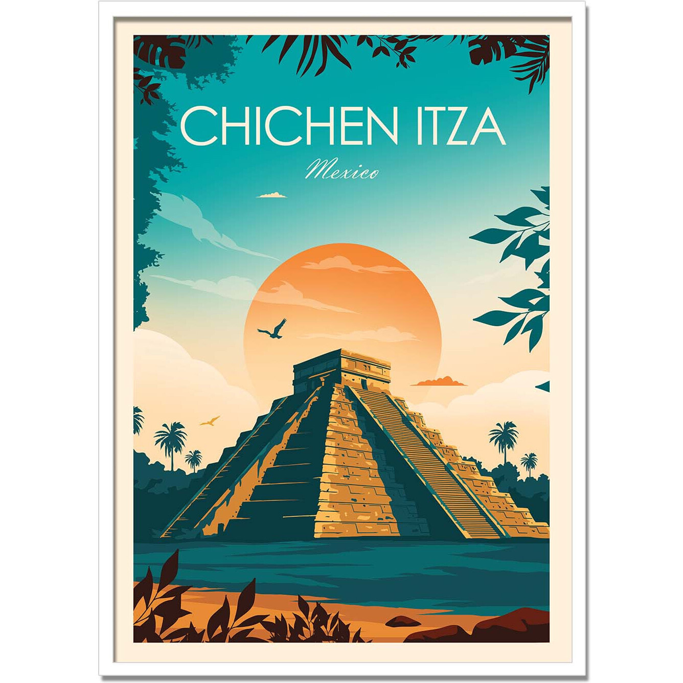 Affiche - Chichen Itza Mexico - Studio Inception