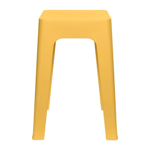 Tabouret Empilable Spectra Jaune