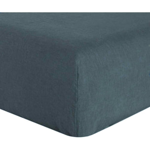 Drap housse B30 Lin lavé Uni