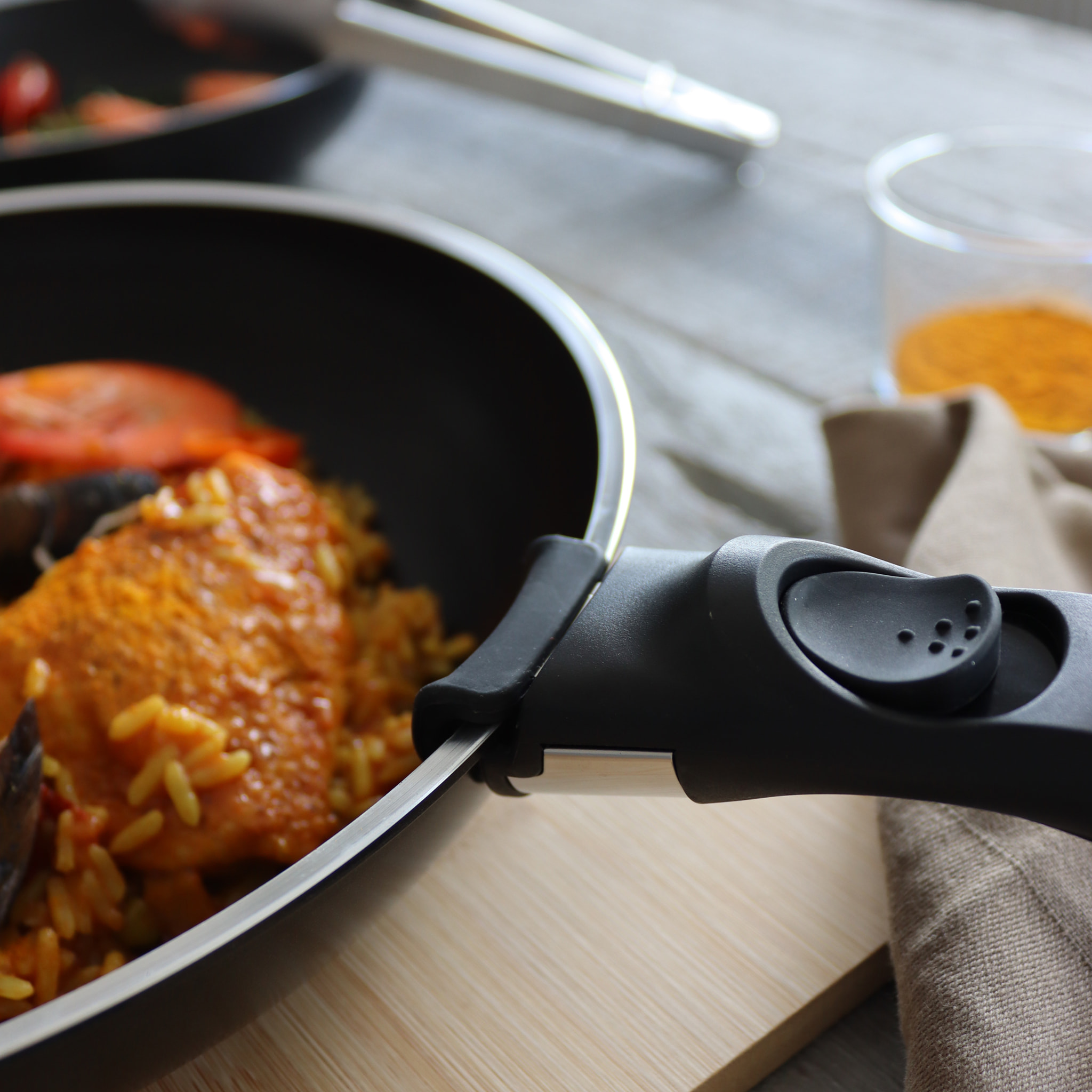 Batterie de cuisine 6 pièces en aluminium - compatible induction IRIS