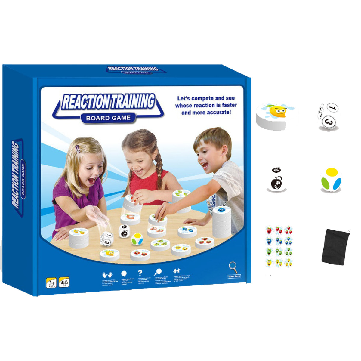 ACCIÓN Y REFLEJOS CON FRUTAS