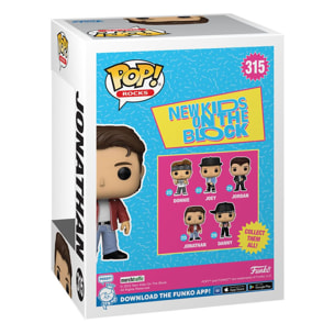 New Bambino On The Block Pop! Rocks Vinile Figura Jonathan 9 Cm Funko