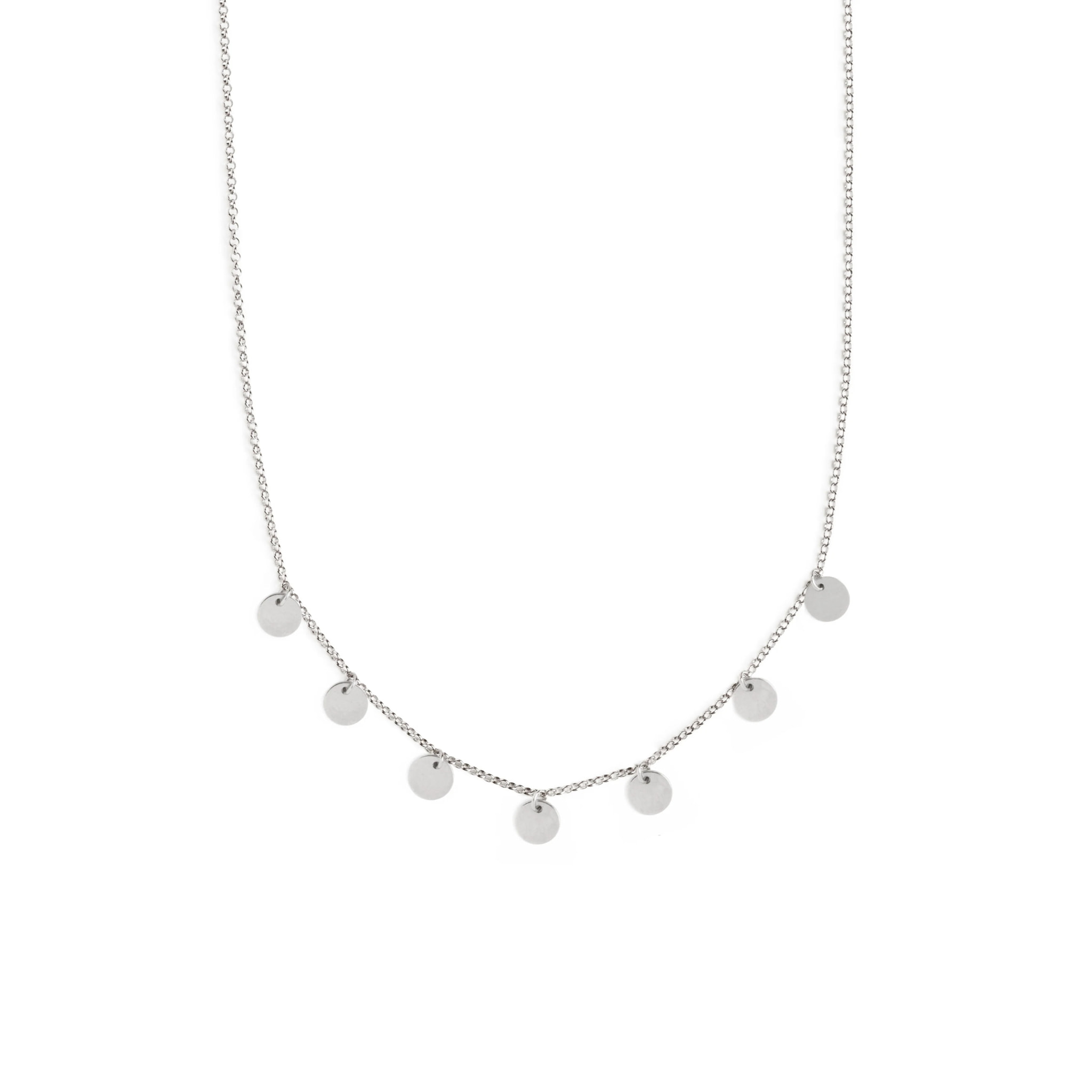 Collar Mini Moons Plata