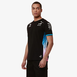 Kappa - T-Shirts & Top Uomo Nero - Adiry Alpine F1