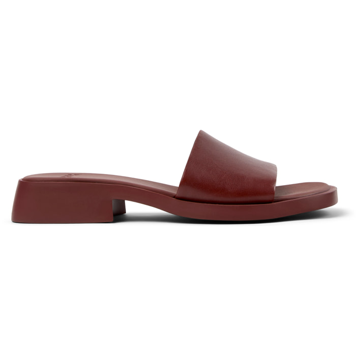 Sandalias - CAMPER Dana - Burdeos - Cuero liso