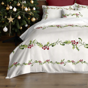 Housse de couette avec boutons-pression Holly