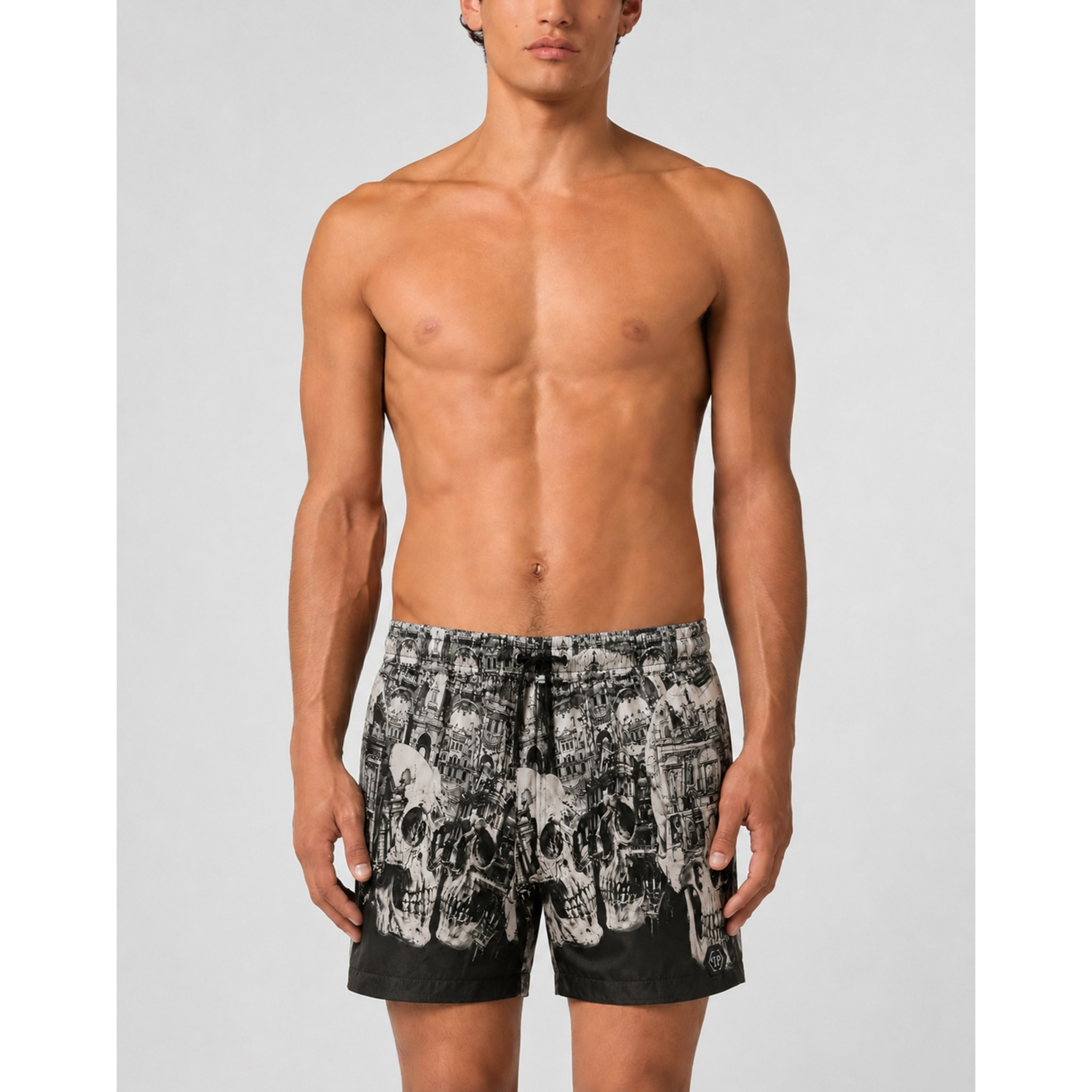 PHILIPP PLEIN Pantalones cortos SKULL
