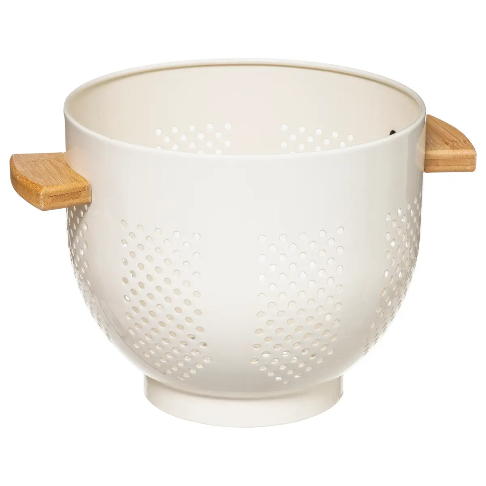 Passoire métal D20cm "Modern Color" blanc