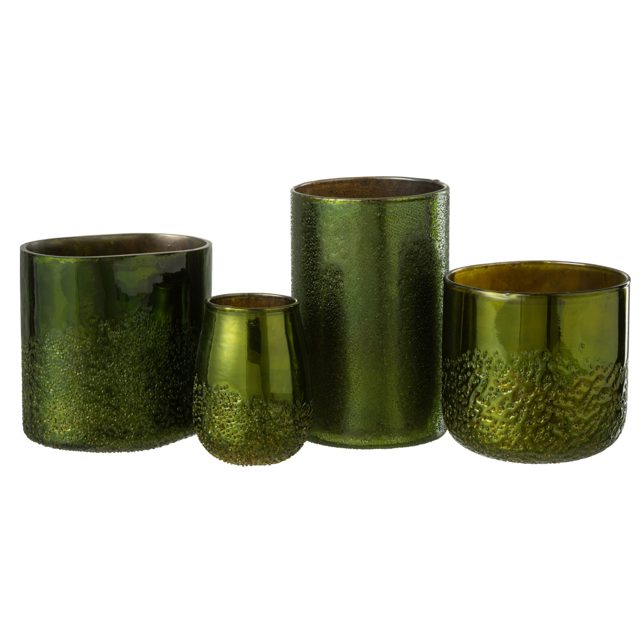 J-Line photophore Miroir - verre - vert - extra large