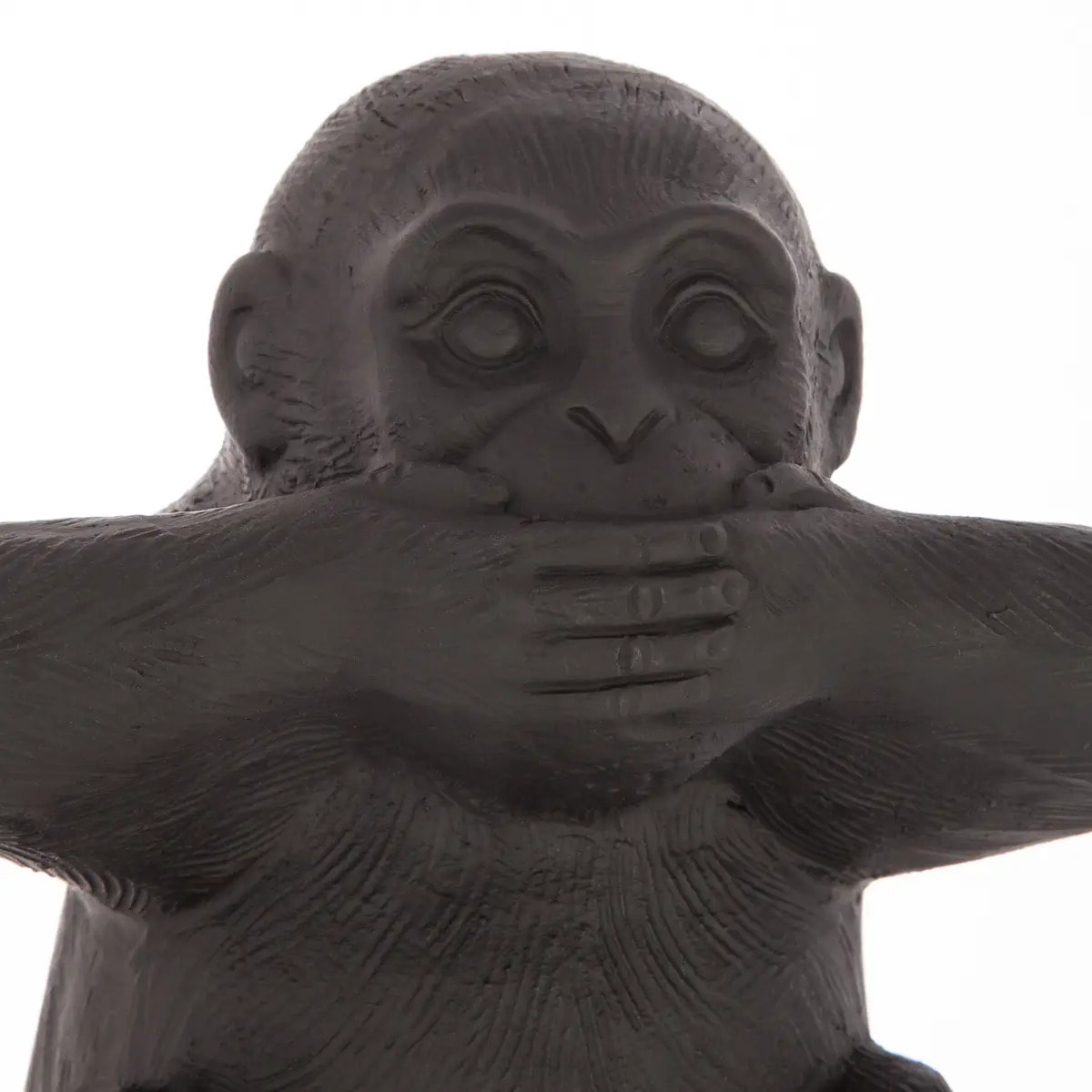 Lot de 3 singes Sagesse H.23cm résine