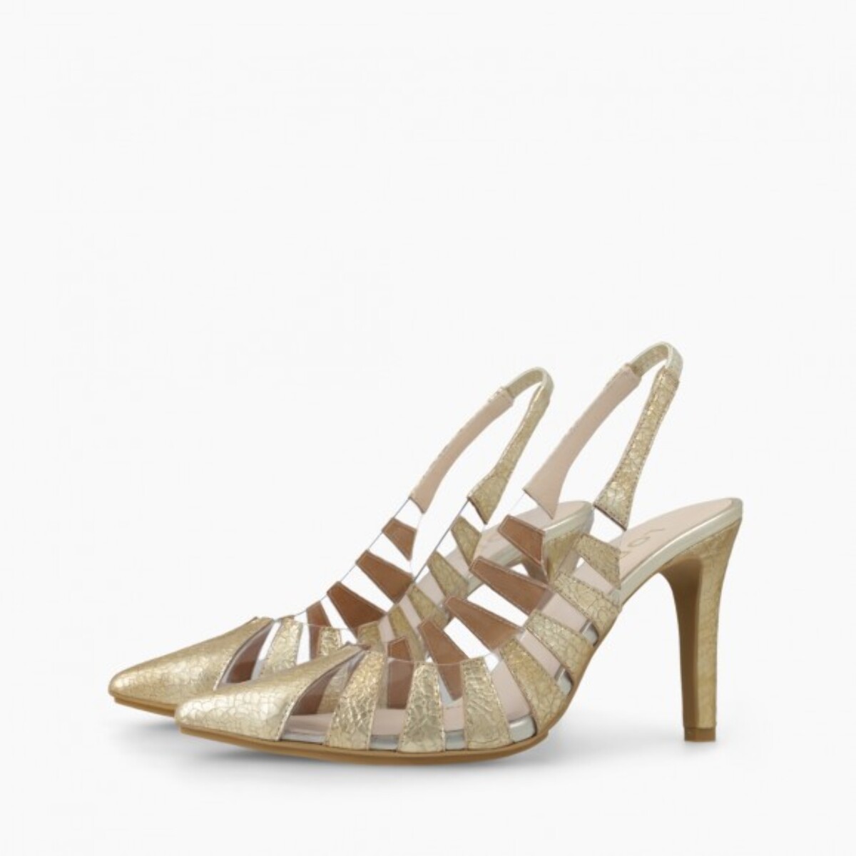 ZAPATOS DE SALÓN DORADOS RUAR