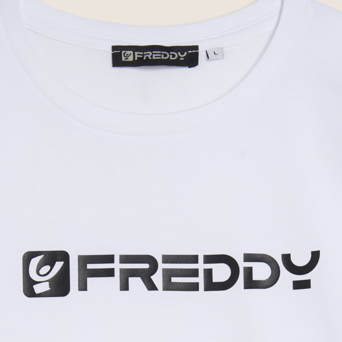 T-shirt basic uomo in 100% cotone Freddy