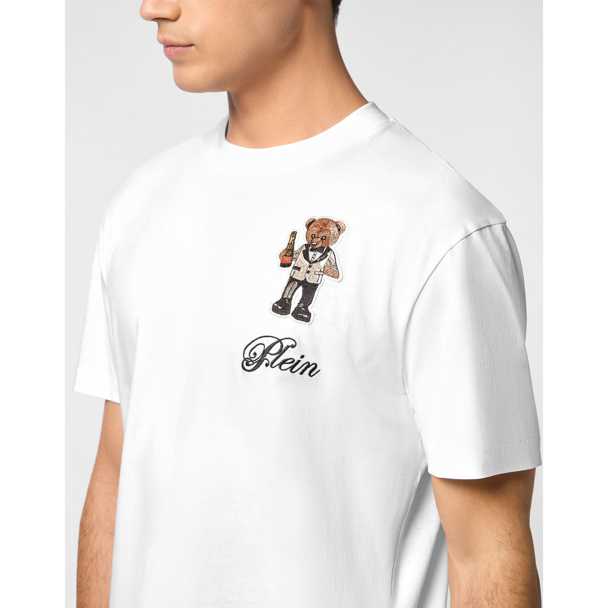 PHILIPP PLEIN T-Shirt Round Neck Ss TEDDY