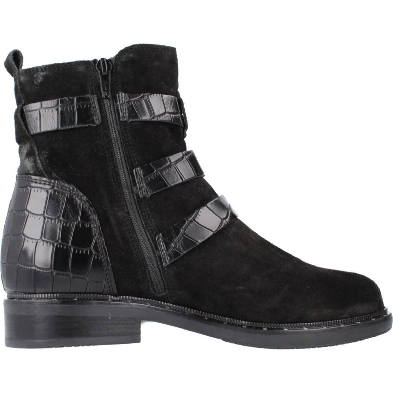 Botines Mujer de la marca CLARKS  modelo JENNA BIKER NEGRO