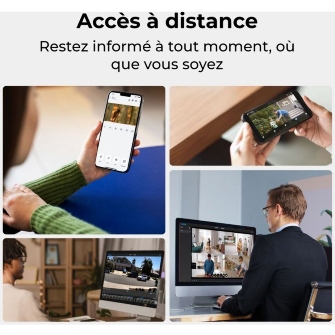 Caméra de surveillance REOLINK W320 Blanche