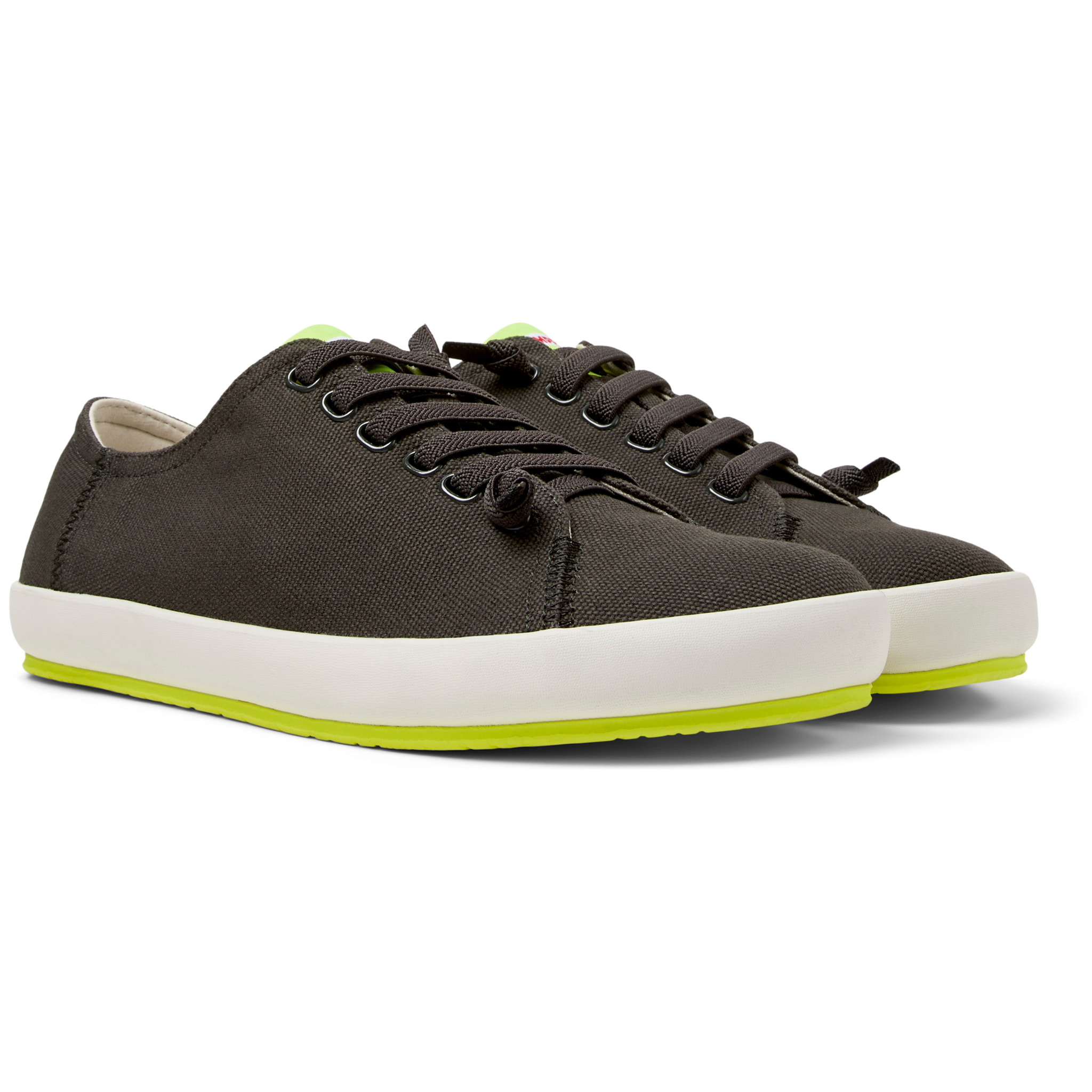 Zapatillas - CAMPER Peu Rambla Vulcanizado - Gris - Tejido natural