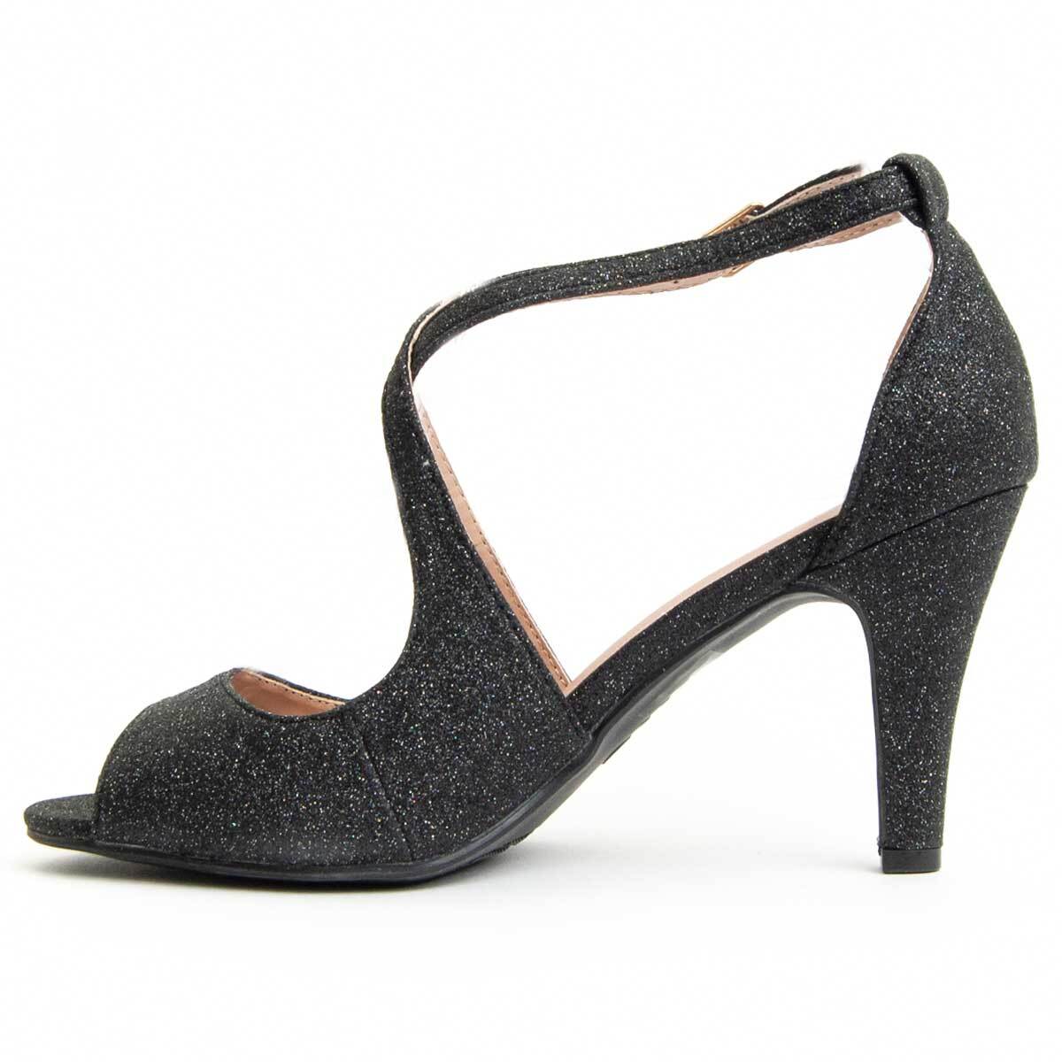 Zapatos de tacón - Negro - Altura: 7 cm