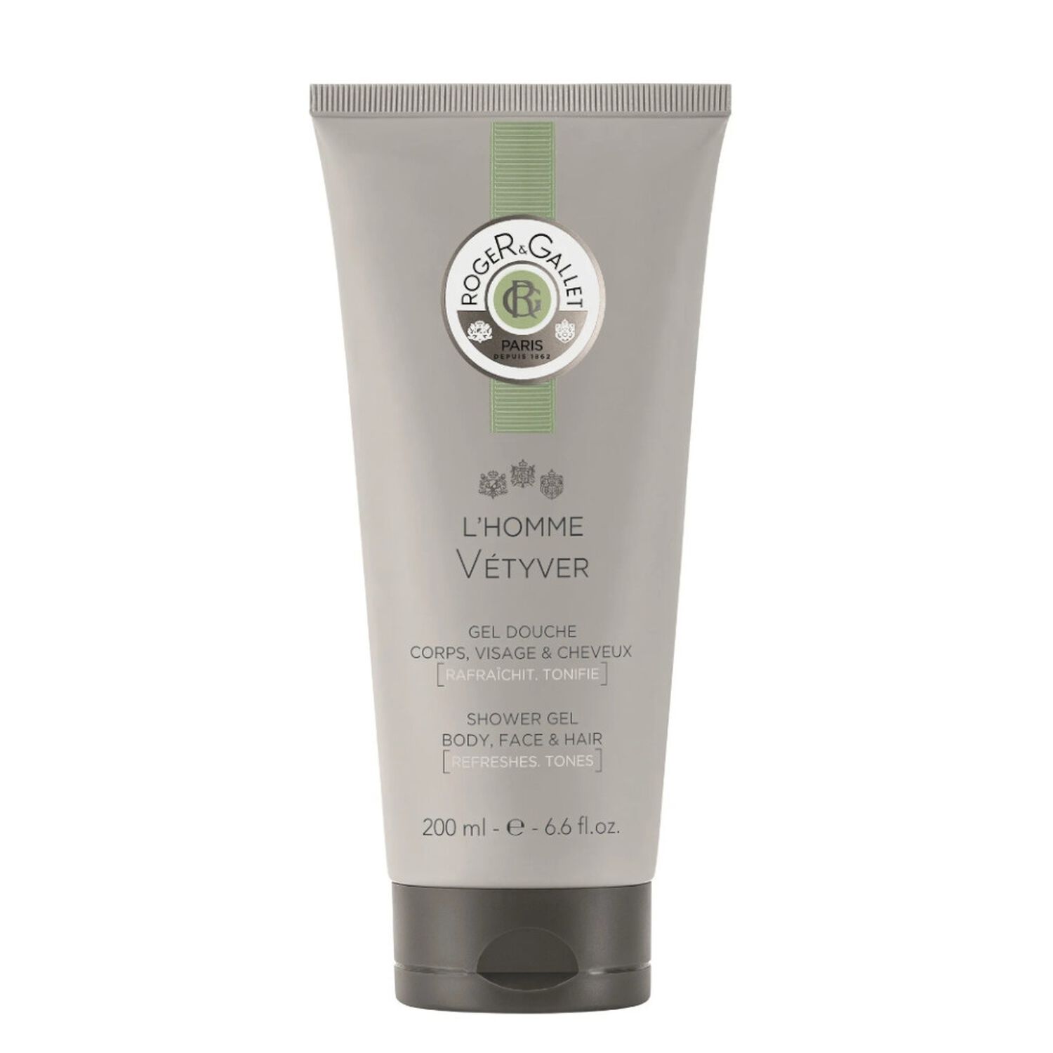 L'Homme Vétyver - Gel Douche Corps, Visage & Cheveux