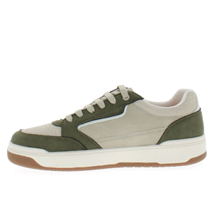 Armata di Mare Scarpe Uomo Sneakers Casual Stringate con Soletta Rimovibile in Memory Foam AMU S25D737 Khaki