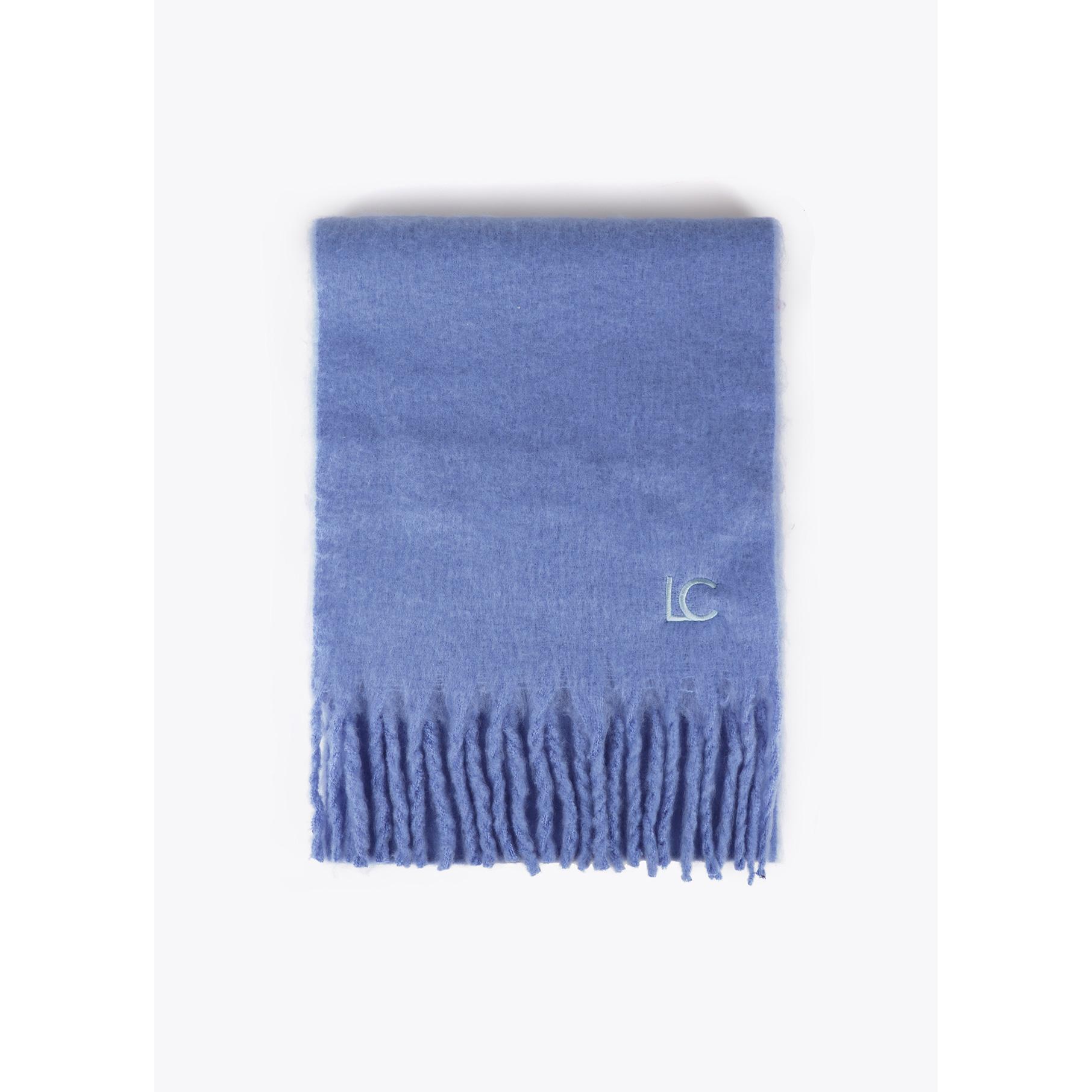 Sciarpa Liscia con Frange Spesse