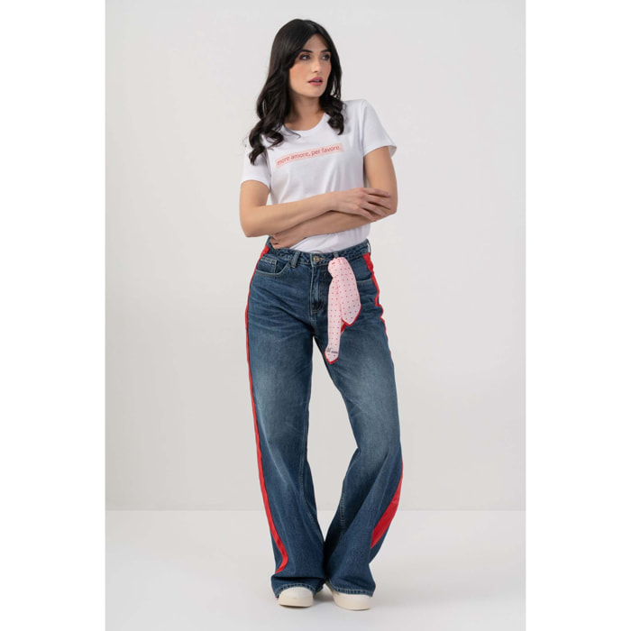 Kocca - Foulard fantasia con stampa lettering Donna