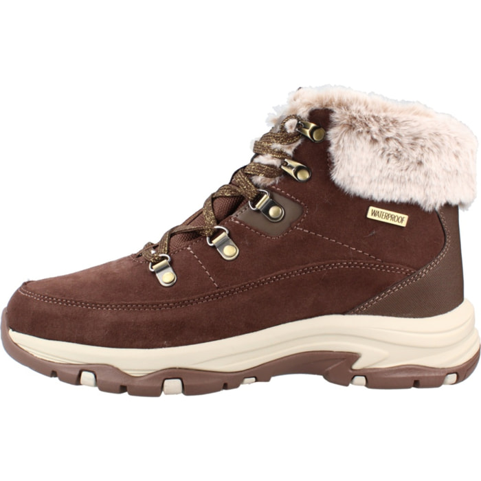 Botines Mujer Snow Worries Marron