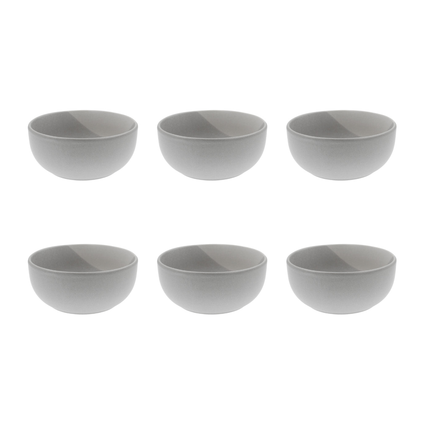 Lot de 6 bols médiums, TERRE DE SIENNE