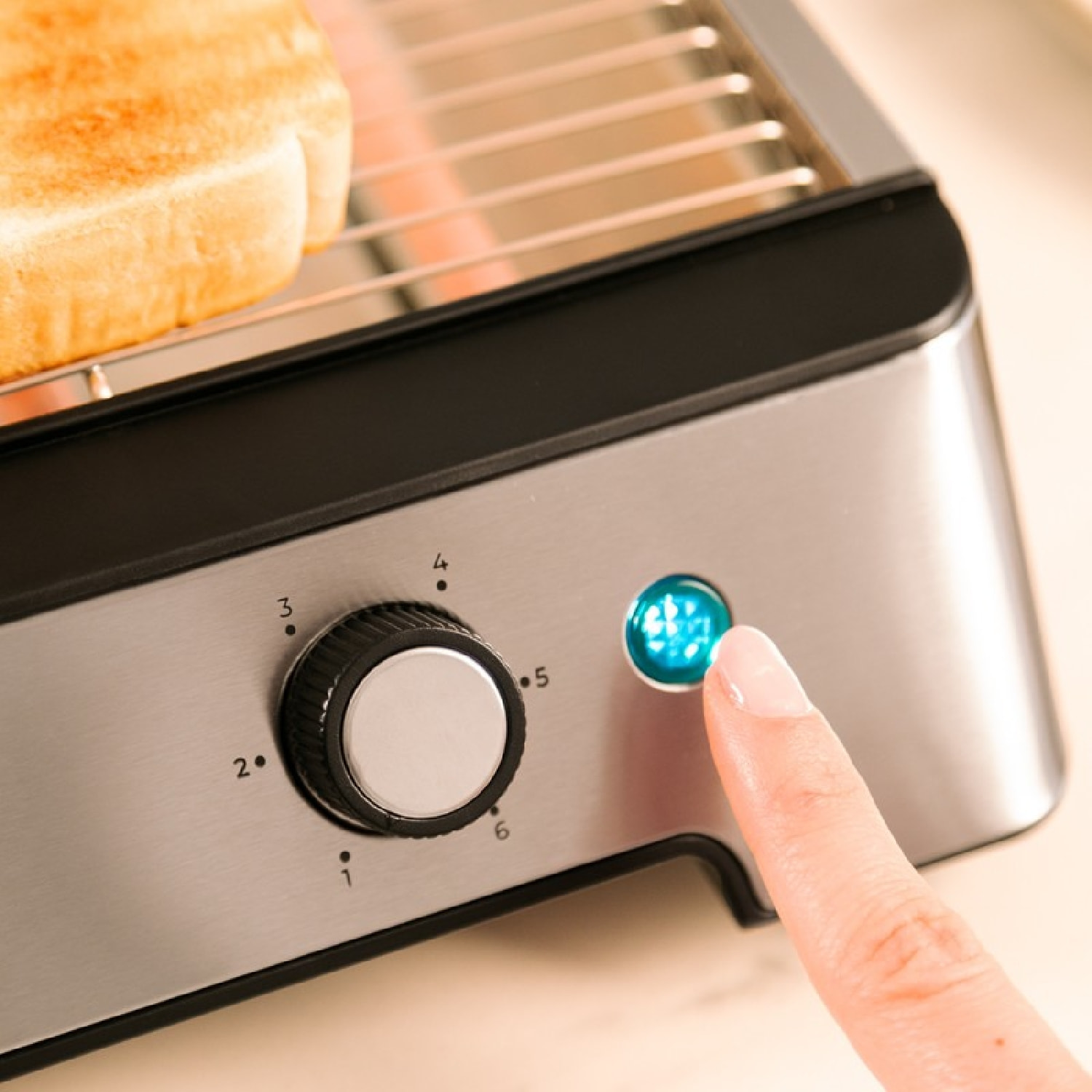 Cecotec Grille-pain plat NiceSlice Inox